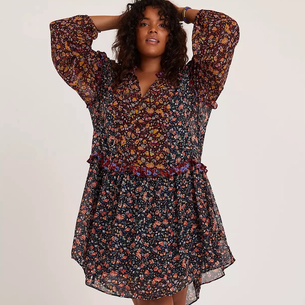 HTF Anthropologie Helene Tunic Dress